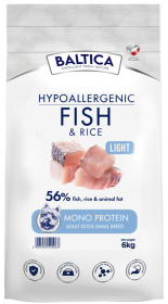 Baltica Hypoallergenic Light Adult Small Fish Karma dla psa 6kg