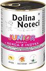 Dolina Noteci Premium Junior Karma z sercami indyka dla szczeniaka 400g