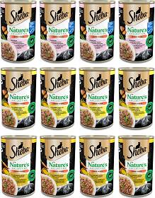 Sheba Nature's Collection Pakiet degustacyjny Karma w sosie dla kota 12x400g