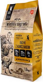 Wiejska Zagroda Kitten Karma z indykiem i kurczakiem dla kociąt 1.6kg