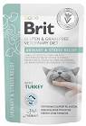 Brit Veterinary Diet Urinary&Stress Relief Turkey Karma z indykiem dla kota 85g