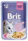 Brit Premium with Chicken Fillets for Adult Cats Karma z kurczakiem w galaretce dla kota 85g