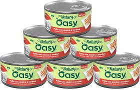 Oasy Natury Soft Jelly Adult Chicken with Duck and Vegetables Karma z kurczakiem i kaczką dla psa 24x150g PAKIET