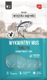 Wiejska Zagroda Wykwintny Mus Przysmak z tuńczykiem dla kota 6x15g