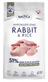 Baltica Hypoallergenic Adult Small Rabbit&Rice Karma z królikiem dla psa 3kg