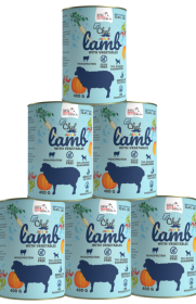 Syta Micha Chef Junior Lamb Karma z jagnięciną dla szczeniaka 6x400g PAKIET