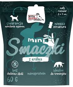 Syta Micha Mini Przysmaki z królikiem dla psa 60g