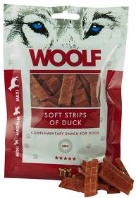 Woolf Przysmak Soft Strips of Duck dla psa op. 100g