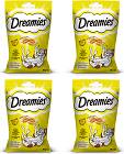 Dreamies Przysmak z pysznym serem dla kota 4x60g PAKIET