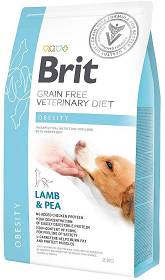 Brit Veterinary Diet Obesity Lamb&Pea Karma z jagnięciną dla psa 2kg