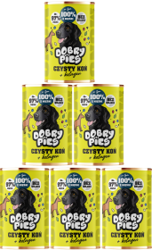 Dobry Pies Adult Mono Karma z koniną dla psa 6x400g (5+1 GRATIS)