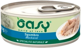 Oasy Natural Adult Mackerel Karma z makrelą dla kota 70g