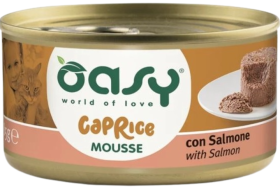 Oasy Caprice Mousse with Salmon Karma z łososiem dla kota 85g