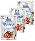 Brit Care Fillets with Duck&Turkey for Sterilised Cats Karma z kaczką i indykiem w galaretce dla kota 12x85g PAKIET