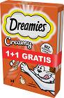 Dreamies Creamy Przysmak z pysznym kurczakiem dla kota 2x40g (1+1 GRATIS)