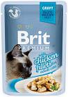 Brit Premium with Chicken Fillets for Adult Cats Karma z kurczakiem w sosie dla kota 85g