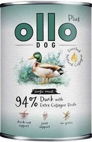 Ollo Plus Duck with Collagen Dog Adult Karma z kaczką i kolagenem dla psa 800g
