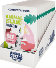 Animal Island Everyday Beef in Broth Karma z wołowiną w rosole dla kota 12x85g