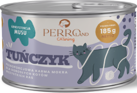 PerroLand CATering Adult Karma z tuńczykiem dla kota 185g