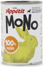 Comfy Appetit Mono Karma z królikiem dla psa 400g