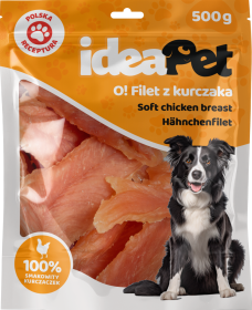 IdeaPet O! Przysmak Filet z kurczaka dla psa 500g