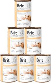 Brit Veterinary Diet Hepatic Turkey&Pea Karma z indykiem dla psa 6x400g PAKIET
