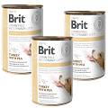 Brit Veterinary Diet Hepatic Turkey&Pea Karma z indykiem i groszkiem dla psa 6x400g PAKIET