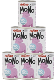 Comfy Appetit Mono Mokra Karma z jagnięciną dla psa 6x400g PAKIET