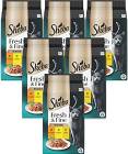 Sheba Fresh&Fine Karma z kurczakiem, indykiem i kaczką w sosie dla kota 6x(6x50g) PAKIET