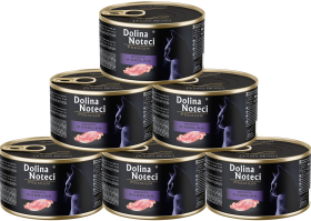 Dolina Noteci Premium Karma z królikiem dla kota 12x185g 
