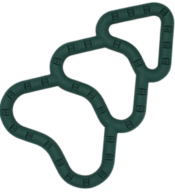 Fiboo Szarpak Fibinka Christmas dla psa dł. 25cm kolor zielony WYPRZEDAŻ