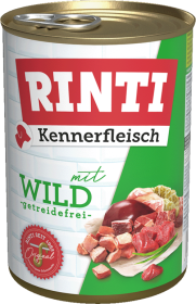 Rinti Kennerfleisch (mit lamm) Karma z dziczyzną dla psa 400g