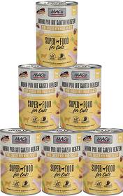 Mac's Cat Adult Karma z Kurczakiem i sercami drobiowymi dla kota 6x400g PAKIET