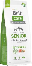 Brit Care Sustainable Senior Chicken&Insect Karma z kurczakiem i insektami dla psa 12kg