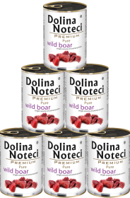 Dolina Noteci Premium Pure Wild Boar Karma z dziczyzną dla psa 24x400g PAKIET