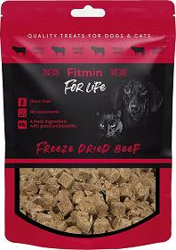 Fitmin For Life Przysmak Freeze Dried Beef dla psa i kota op. 30g