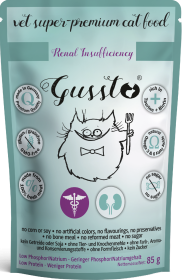 Gussto Vet Renal Insufficiency Karma dla kota 85g