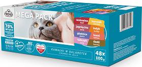 Frendi Mięsno - Rybne Smaki Karma w galaretce dla kota 48x100g