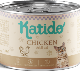 Katido Adult Chicken Karma z kurczakiem dla kota 200g