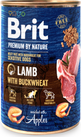 Brit Premium by Nature Lamb with Buckwheat Karma z jagnięciną dla psa 400g