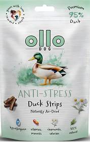 Ollo Air-Dried Anti-Stress Duck Strips Przysmaki z kaczką dla psa 80g [Data ważności: 31.08.2026r]