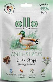 Ollo Air-Dried Anti-Stress Duck Strips Przysmaki z kaczką dla psa 80g