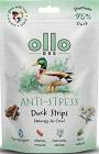 Ollo Air-Dried Anti-Stress Duck Strips Przysmaki z kaczką dla psa 80g