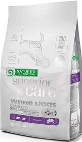 Nature's Protection Junior Superior Care White Dogs Salmon Karma z łososiem dla szczeniaka z białą sierścią 1.5kg