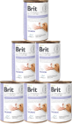 Brit Veterinary Diet Gastrointestinal Salmon Karma z łososiem dla psa 6x400g PAKIET