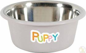 Zolux Miska metalowa dla szczeniaka poj. 850ml kolor brązowy