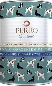 Perro Gourmet Adult Karma z koniną i korzeniem pietruszki dla psa 400g