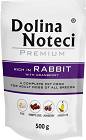 Dolina Noteci Premium Adult Rabbit Karma z królikiem i żurawiną dla psa saszetka 500g