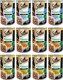 Sheba Nature's Collection Pakiet degustacyjny Karma w pasztecie dla kota 12x400g