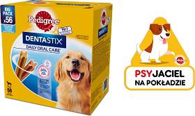 Pedigree Przysmak DentaStix dla psa op. 8x270g (56 szt.) + NAKLEJKA PEDIGREE GRATIS